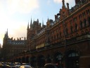 The length of Saint Pancras.  Artificially brightened.

